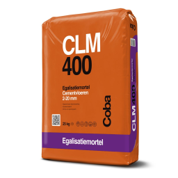 Coba CLM400 egalisatiemortel 2–20 mm — 25 kg