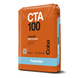 Coba CTA100 poederlijm wand & vloer — 25 kg