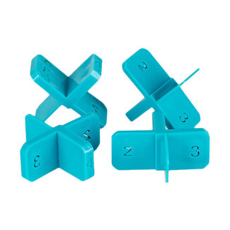 BIHUI Tegelkruisjes Multi Size 50 stuks - 1 , 2, 3 en 4 mm.