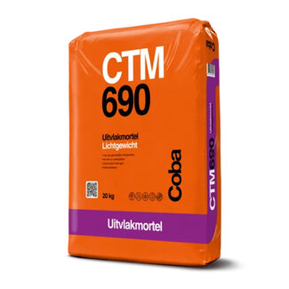 Coba CTM 690 Uitvlakken - Lichtgewicht 20 kg.