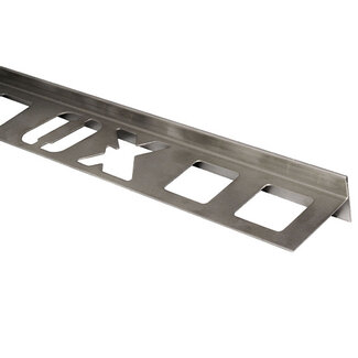Doucheafloopprofiel RVS gepolijst 9 x1500mm rechts