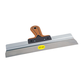 Gipsmes aluminium 480x0,7 mm RVS met SUPERSOFT handgreep