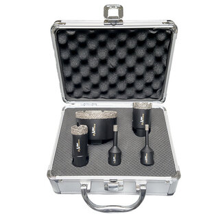 InterDynamics Diamant Tegelboorset Droog Wax M14