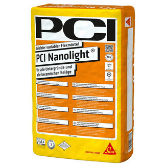 PCI Nanolight Tegellijm Wit 15 kg.