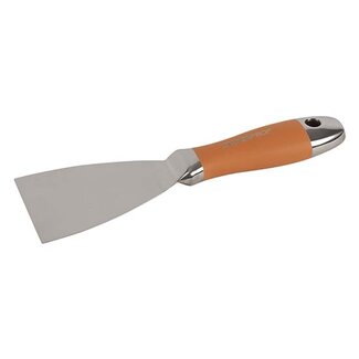 Plamuurmes Super Prof 50mm RVS met RVS greep softgrip