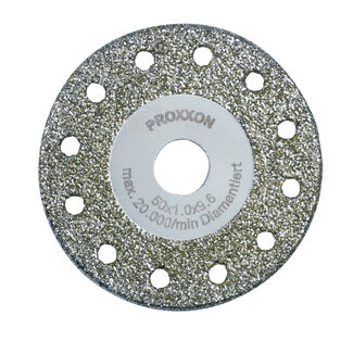 Proxxon Doorslijp- en profileerschijf met diamant erop 50 x 2,1 x 10 mm voor LHW + LHW/A