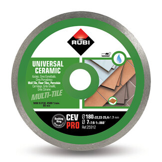 Rubi CEV ø 180 PRO Diamantschijf
