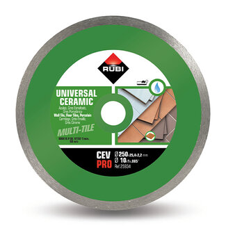 Rubi CEV ø 250 PRO Diamantschijf