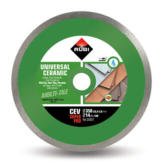 Rubi CEV ø 350 SUPERPRO Diamantschijf