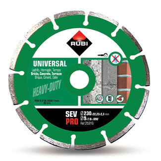Rubi SEV ø 230 PRO Diamantschijf