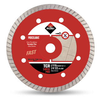 Rubi TCR ø 115 SUPERPRO Diamantschijf