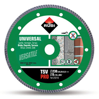 Rubi TSV ø 230 Diamantschijf PRO