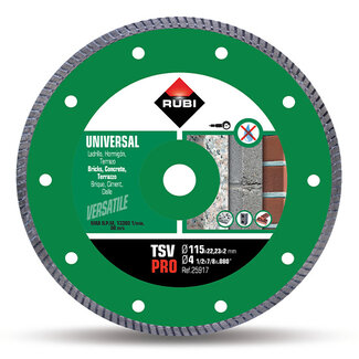 Rubi TSV ø 115 Diamantschijf PRO