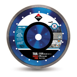 Rubi TVA ø 125 SUPERPRO Diamantschijf