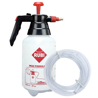 Rubi Watertank met Slang voor de Multidrill