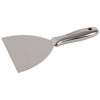 Spachtelmes Super Prof 255mm RVS met RVS greep softgrip