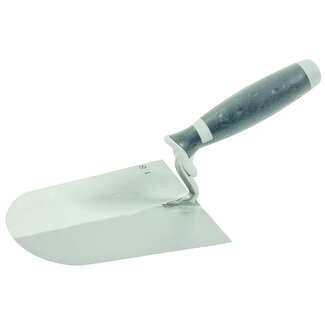 Super Prof Stukadoorstroffel rond S-hals 180 mm Supersoft-greep RVS