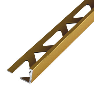 PrimeTile Profile Tegelprofiel Mat Goud 8 mm - 270 cm