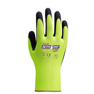 Towa Werkhandschoen ActivGrip Lite met foam latex coating maat 9 / L